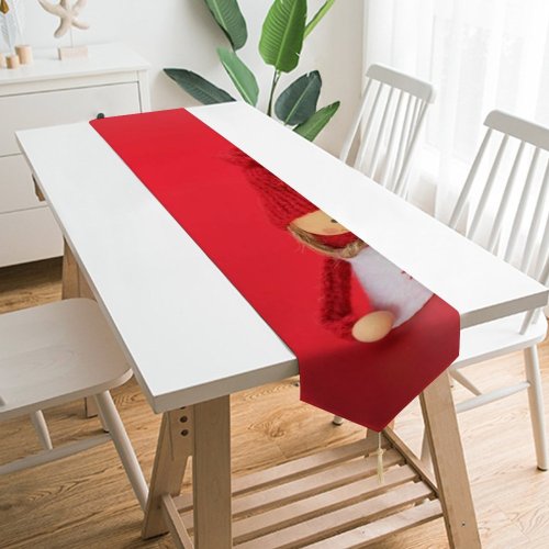 Yanfind Table Runner Bruno Glätsch Cute Figures Christmas Decoration Closeup Art Crafts Beautiful Doll Everyday Dining Wedding Party Holiday Home Decor