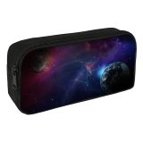 yanfind Pencil Case YHO Space Planet Astronomy Galaxy Nebula Cosmos Zipper Pens Pouch Bag for Student Office School