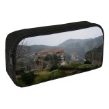 yanfind Pencil Case YHO Winter Highland Cliff Escarpment  Etali Hill Outcrop Landforms Mountainous Historic Valley Zipper Pens Pouch Bag for Student Office School