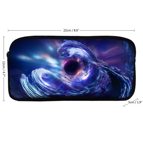 yanfind Pencil Case YHO Stu Ballinger Abstract Space  CGI Nebula Space Phenomena Zipper Pens Pouch Bag for Student Office School
