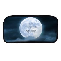 yanfind Pencil Case YHO Nyein Chan Aung Quotes Sacrifice Popular Quotes  Clouds Night Dark Inspirational Zipper Pens Pouch Bag for Student Office School
