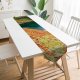 Yanfind Table Runner Jean Philippe Delobelle River Autumn Foliage Stream Savoie France Rocks Everyday Dining Wedding Party Holiday Home Decor