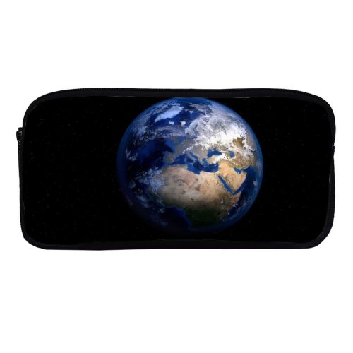 yanfind Pencil Case YHO PIROD Space Black Dark  Planet Zipper Pens Pouch Bag for Student Office School