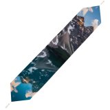 Yanfind Table Runner Glen Sinclair Moraine Lake Canada Reflection Sunset Landscape Mountain Peaks Snow Scenic Everyday Dining Wedding Party Holiday Home Decor