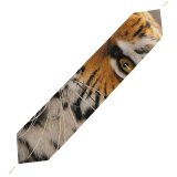 Yanfind Table Runner Tambako Jaguar Amur Tiger Tiger Big Cat Carnivore Predator Young Tigress Wild Everyday Dining Wedding Party Holiday Home Decor