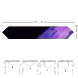 Yanfind Table Runner Abstract Galaxy S AMOLED Particles Purple Everyday Dining Wedding Party Holiday Home Decor