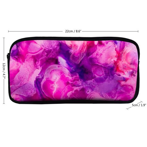 yanfind Pencil Case YHO Robert Kohlhuber Abstract Liquid Art Pearl Fluid Zipper Pens Pouch Bag for Student Office School