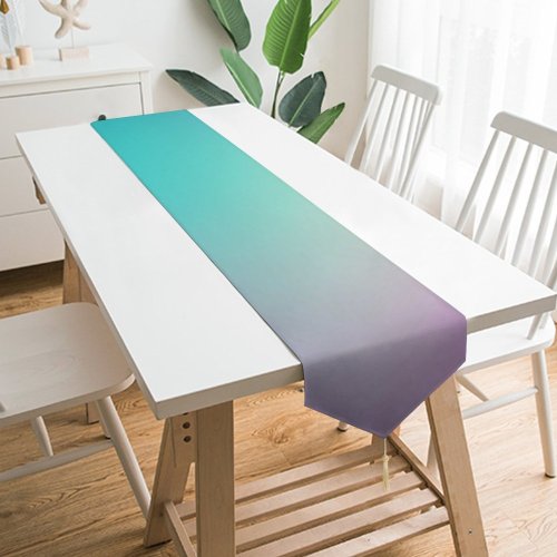 Yanfind Table Runner Gradients Colorful Everyday Dining Wedding Party Holiday Home Decor