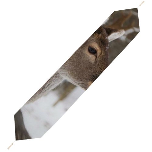 Yanfind Table Runner Images Snowing Christmas Antler Snow Wildlife Wallpapers Reh Tree Free Deer Schnee Everyday Dining Wedding Party Holiday Home Decor