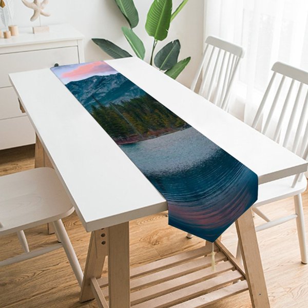 Yanfind Table Runner Fir Images Public Wallpapers Lake Plant Ab Outdoors Tree Abies Mount Ponds Everyday Dining Wedding Party Holiday Home Decor