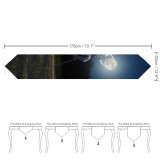Yanfind Table Runner Images Space Night Public Outer Astronomy Wallpapers Outdoors Pictures Grey Domain Moon Everyday Dining Wedding Party Holiday Home Decor
