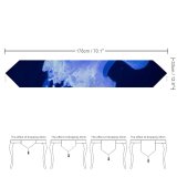 Yanfind Table Runner William Warby Jellyfish Underwater Glowing Everyday Dining Wedding Party Holiday Home Decor