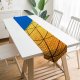 Yanfind Table Runner Architecture Pyramid Structure Golden Sky Modern Everyday Dining Wedding Party Holiday Home Decor