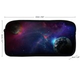 yanfind Pencil Case YHO Space Planet Astronomy Galaxy Nebula Cosmos Zipper Pens Pouch Bag for Student Office School