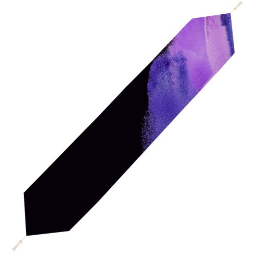 Yanfind Table Runner Abstract Galaxy S AMOLED Particles Purple Everyday Dining Wedding Party Holiday Home Decor