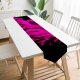 Yanfind Table Runner Jaideep Mann Flowers Dark Gerbera Daisy Purple Macro Closeup Everyday Dining Wedding Party Holiday Home Decor
