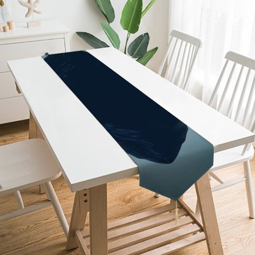 Yanfind Table Runner Mountains Reflections Minimal Render Digital Everyday Dining Wedding Party Holiday Home Decor