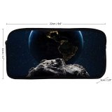 yanfind Pencil Case YHO Space    Solar System Asteroids Zipper Pens Pouch Bag for Student Office School