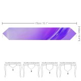 Yanfind Table Runner Abstract Gradients Galaxy S Bubble Everyday Dining Wedding Party Holiday Home Decor