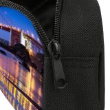 yanfind Pencil Case YHO Romain Guy Golden Gate  Reflection Night Lights Sky Clear Sky Landscape Zipper Pens Pouch Bag for Student Office School