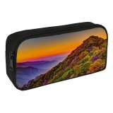 yanfind Pencil Case YHO Sasha Freemind Sequoia National Park California United States Trees Colorful Sky Purple Zipper Pens Pouch Bag for Student Office School