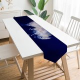 Yanfind Table Runner Vincentiu Solomon Jellyfish Sea Life Aquarium Dark Underwater Glowing Transparent Closeup Everyday Dining Wedding Party Holiday Home Decor