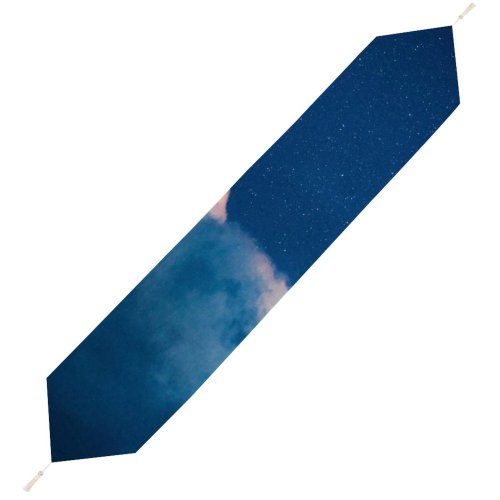 Yanfind Table Runner Cerqueira Starry Sky Clouds Sky Night Everyday Dining Wedding Party Holiday Home Decor