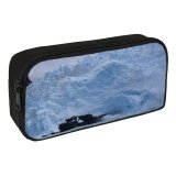 yanfind Pencil Case YHO Winter Glaciar  Polar Argentina  Ocean  Iceberg Ocean Glacial Lake Zipper Pens Pouch Bag for Student Office School