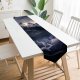 Yanfind Table Runner Grafixart Mountain Sunlight Lake Reflection Morning Sunrise Everyday Dining Wedding Party Holiday Home Decor
