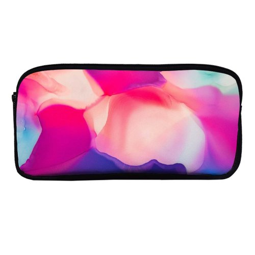 yanfind Pencil Case YHO Robert Kohlhuber Abstract Liquid Art Colorful Fluid Zipper Pens Pouch Bag for Student Office School