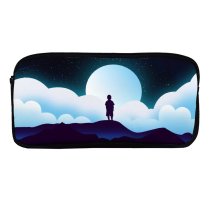 yanfind Pencil Case YHO Shaurya Singh Fantasy Boy Kid Alone Silhouette  Night Clouds Starry Sky Zipper Pens Pouch Bag for Student Office School