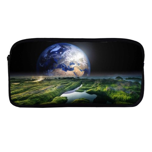yanfind Pencil Case YHO PIROD Space   Solaris Sea Zipper Pens Pouch Bag for Student Office School