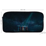 yanfind Pencil Case YHO Pang Yuhao Marina Bay Sands Singapore  Night  City Lights Reflection Zipper Pens Pouch Bag for Student Office School