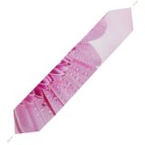 Yanfind Table Runner Bruno Glätsch Flowers Gerbera Daisy Flower Drops Dew Drops Closeup Macro Blossom Everyday Dining Wedding Party Holiday Home Decor