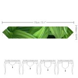 Yanfind Table Runner Massimiliano Morosinotto Leaves Closeup Plant Everyday Dining Wedding Party Holiday Home Decor