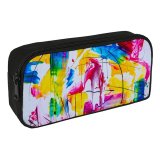 yanfind Pencil Case YHO Images Acrylic HQ Texture Expressionism Wallpapers Canvas Stock Free  Art Vibrant Zipper Pens Pouch Bag for Student Office School