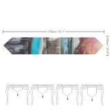 Yanfind Table Runner Anek Suwannaphoom Erawan Falls Waterfall Forest Autumn Everyday Dining Wedding Party Holiday Home Decor