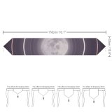 Yanfind Table Runner Ahmed Elharagy Fantasy Couple Moon Rings Mood Everyday Dining Wedding Party Holiday Home Decor
