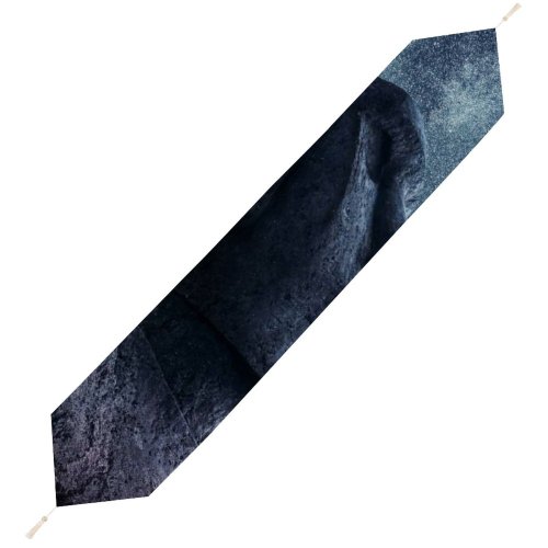 Yanfind Table Runner Grafixart Moai Statue Easter Island Ancient Architecture Starry Sky Sunset Dawn Heritage Everyday Dining Wedding Party Holiday Home Decor