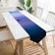 Yanfind Table Runner William Warby Fishing Huts Venice Italy Reflections Calm Sunset Sea Sky Everyday Dining Wedding Party Holiday Home Decor