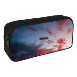 yanfind Pencil Case YHO Images Airship Sky Wallpapers Dusk Beach Outdoors Free Hermosa Aircraft Pictures Vehicle Zipper Pens Pouch Bag for Student Office School