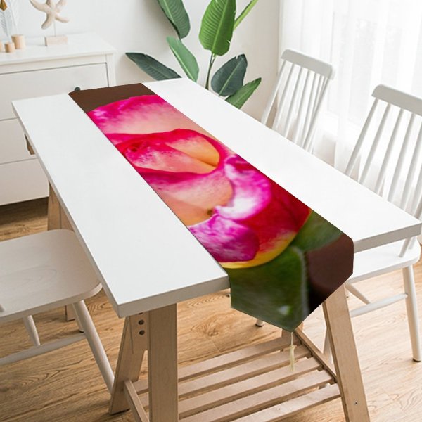 Yanfind Table Runner Sprout Geranium Images Floristry Plant Bud Rose Blossom Flower Garden Stock Petal Everyday Dining Wedding Party Holiday Home Decor