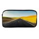 yanfind Pencil Case YHO Youen California Meadow Country Side USA Landscape Endless Road Clear Sky Scenery Zipper Pens Pouch Bag for Student Office School