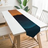 Yanfind Table Runner Jernej Furman Mount St Ursula Peak Dawn Dusk Sunset Evening Sky Slovenia Everyday Dining Wedding Party Holiday Home Decor