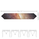 Yanfind Table Runner Space Spiral Galaxy Messier Constellation Nebula Stars Astronomy Cosmos Everyday Dining Wedding Party Holiday Home Decor