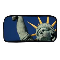 yanfind Pencil Case YHO Images Structure  Public Wallpapers Architecture Gargoyle Torch York Statueofliberty Art Pictures Zipper Pens Pouch Bag for Student Office School