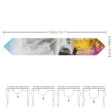 Yanfind Table Runner Anek Suwannaphoom Erawan Falls Waterfall Forest Spring Autumn Everyday Dining Wedding Party Holiday Home Decor