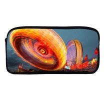 yanfind Pencil Case YHO Philippe Clairo Calgary Stampede Alberta  Exposure Carnival Circular Outdoor Cloudy Sky Zipper Pens Pouch Bag for Student Office School