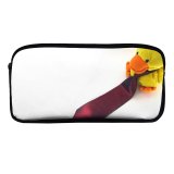 yanfind Pencil Case YHO Tie Duck Fashion Knot Necktie Ducks Cloth Comp Stuffed Accessory Plush Geese Zipper Pens Pouch Bag for Student Office School