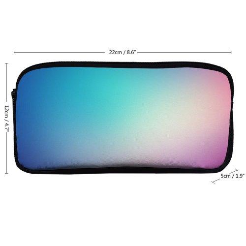 yanfind Pencil Case YHO Gradients Colorful Zipper Pens Pouch Bag for Student Office School